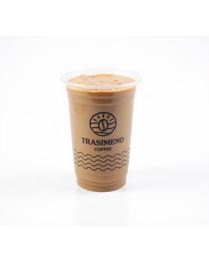 Iced Mocha (M, Regular, Full-Fat Milk, No Sauce, Syrup Hazelnut 20ml, Sugar-Free Hazelnut 10ml)