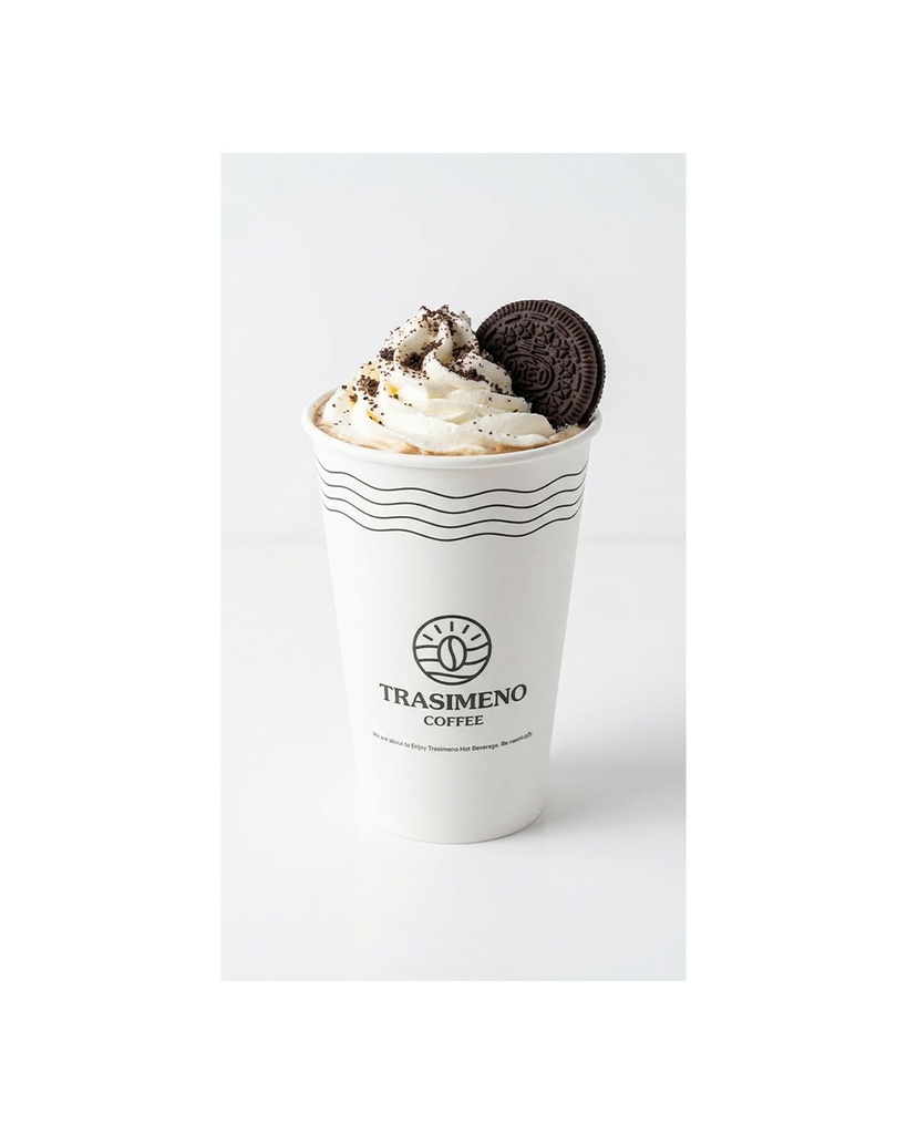Hot Orio (S, Full-Fat Milk, No shot, No shot, No Garnish)