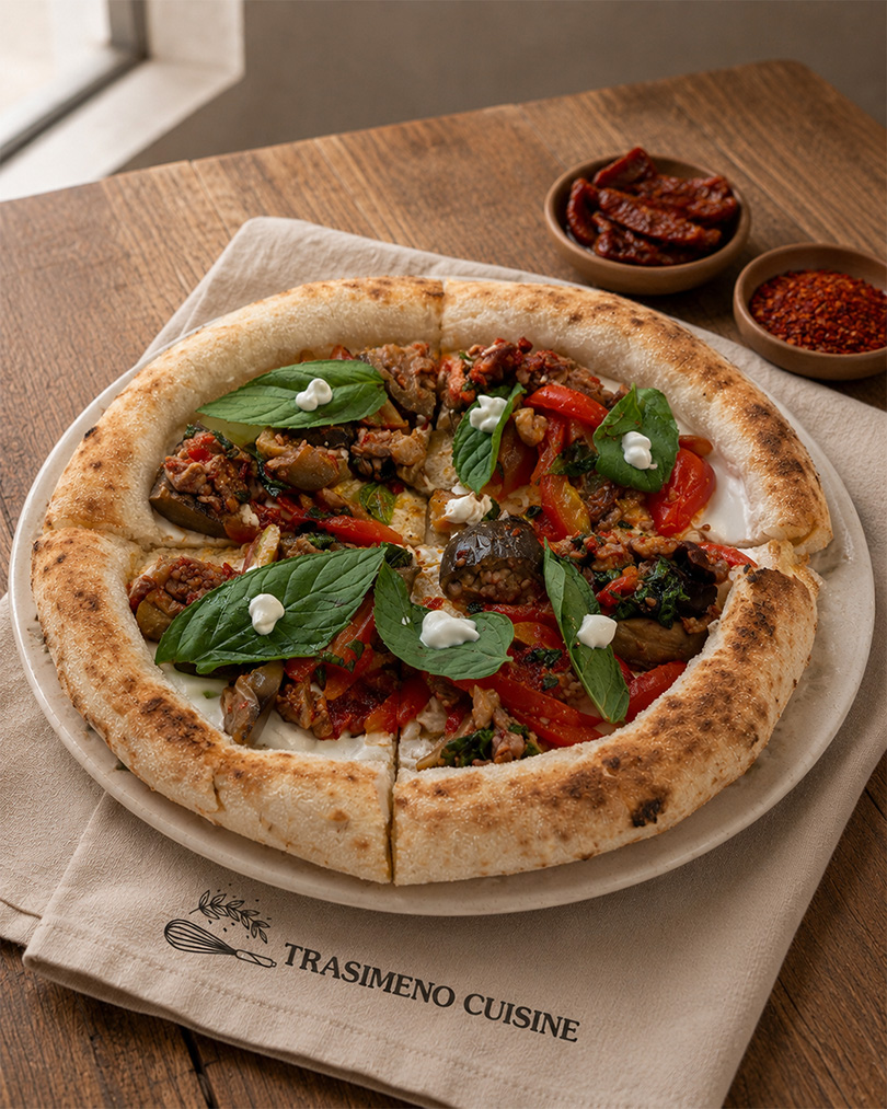 [WEB-MP-000597] Makdous Manakish with Labneh