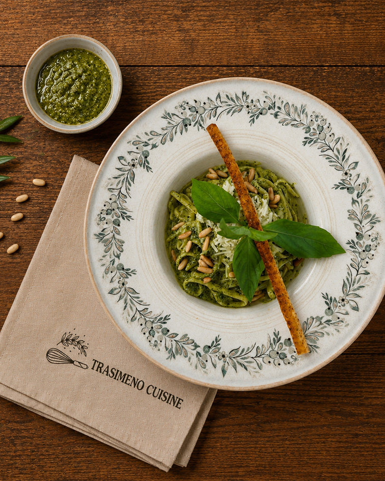 [WEB-MP-000568] Linguine Pesto